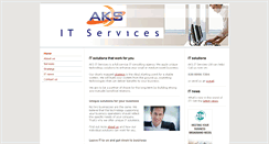 Desktop Screenshot of aksitservices.com